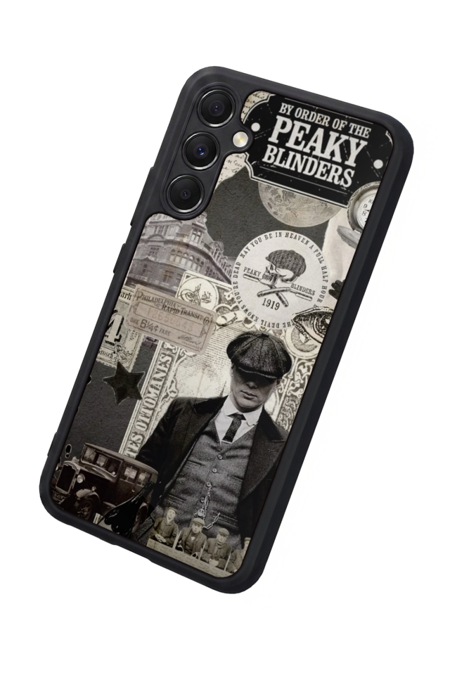 Samsung Galaxy M34 Uyumlu Peaky Blinders Tasarımlı Glossy Premium Kılıf