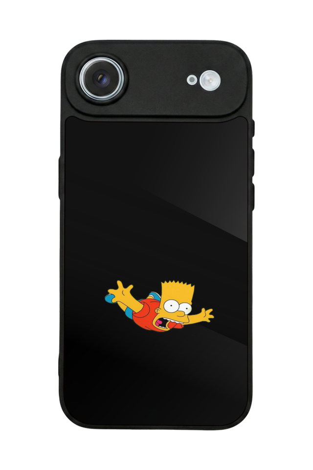 iPhone 17 Air Uyumlu The Simpsons Tasarımlı Glossy Premium Kılıf
