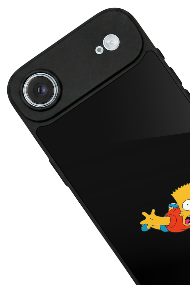 iPhone 17 Air Uyumlu The Simpsons Tasarımlı Glossy Premium Kılıf