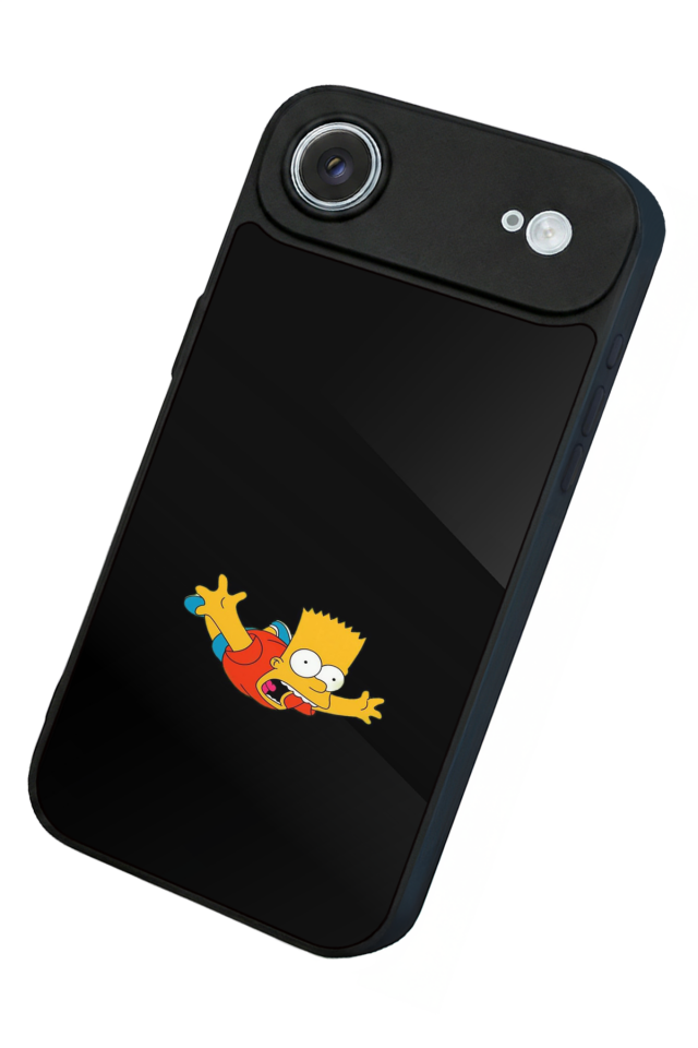 iPhone 17 Air Uyumlu The Simpsons Tasarımlı Glossy Premium Kılıf