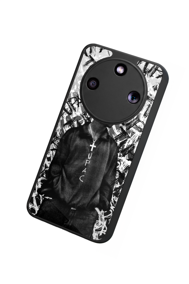 Honor Magic 8 Lite Uyumlu Tupac Tasarımlı Glossy Premium Kılıf