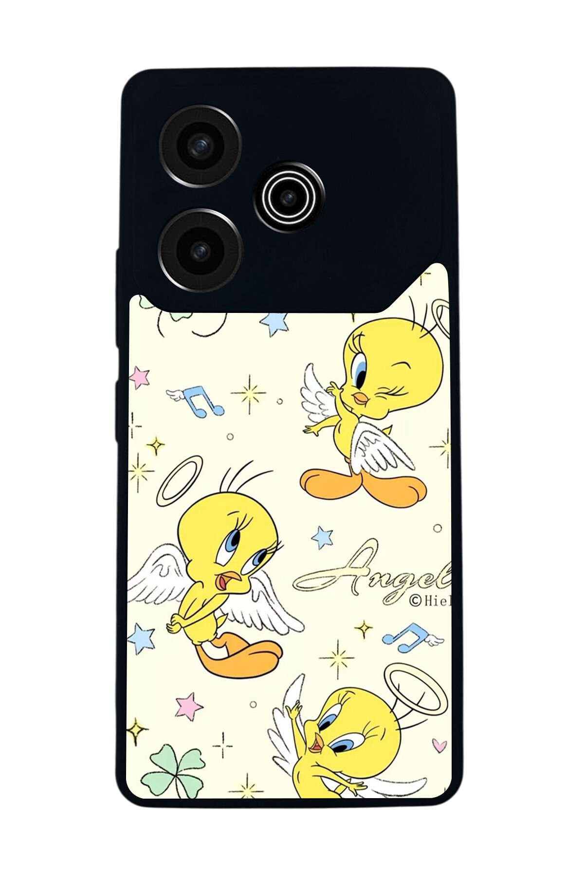 Tecno Pova 6 Uyumlu Tweety Tasarımlı Glossy Premium Kılıf