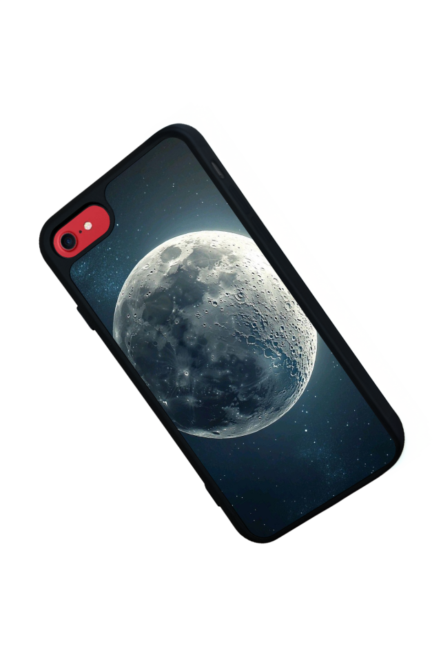 iPhone 8 Uyumlu Ay Tasarımlı Glossy Premium Kılıf