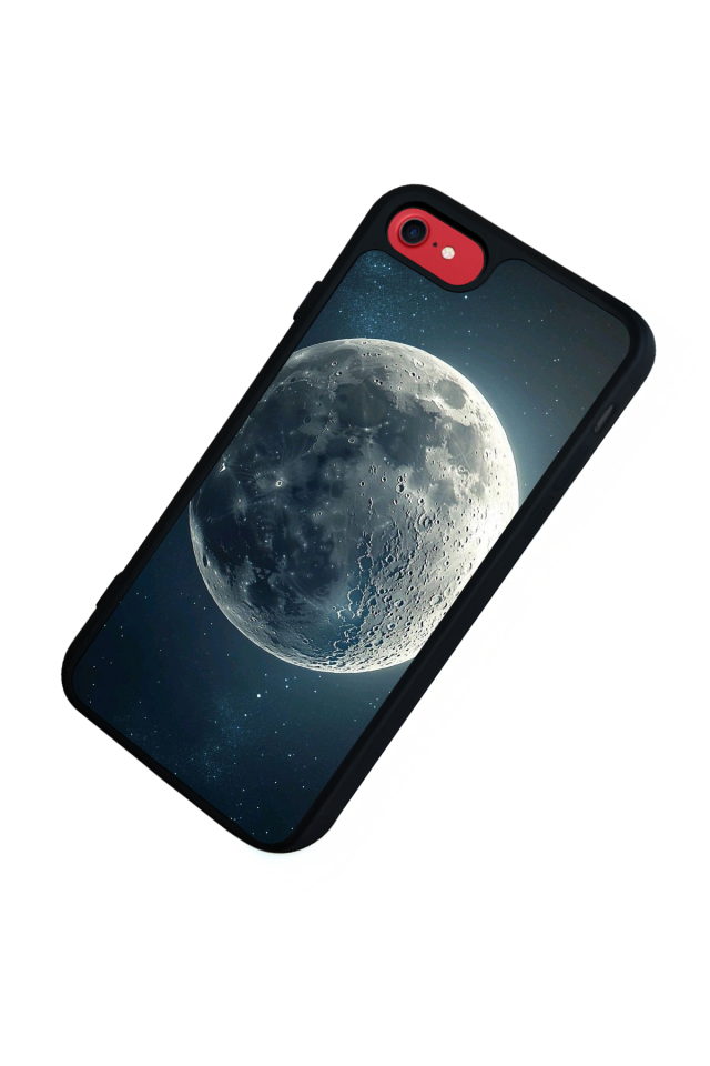 iPhone 8 Uyumlu Ay Tasarımlı Glossy Premium Kılıf