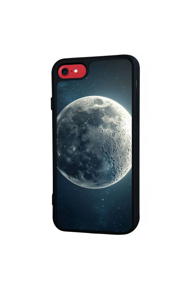 iPhone 8 Uyumlu Ay Tasarımlı Glossy Premium Kılıf