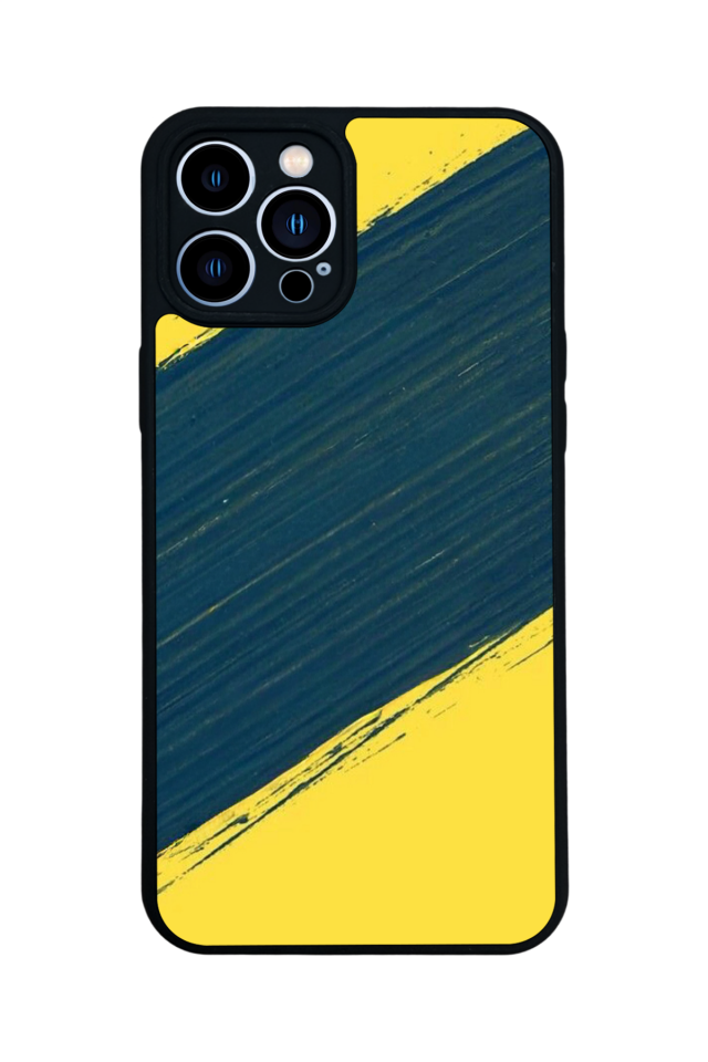 iPhone 12 Pro Max Uyumlu Fenerbahce Tasarımlı Glossy Premium Kılıf