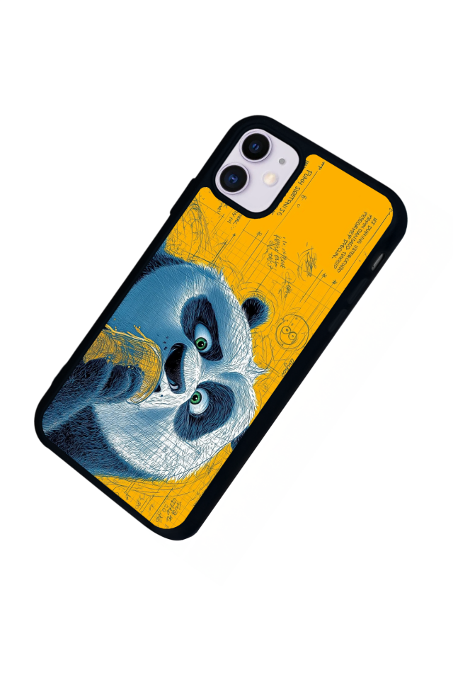 iPhone 11 Uyumlu Kung Fu Panda Tasarımlı Glossy Premium Kılıf