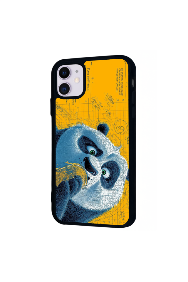 iPhone 11 Uyumlu Kung Fu Panda Tasarımlı Glossy Premium Kılıf
