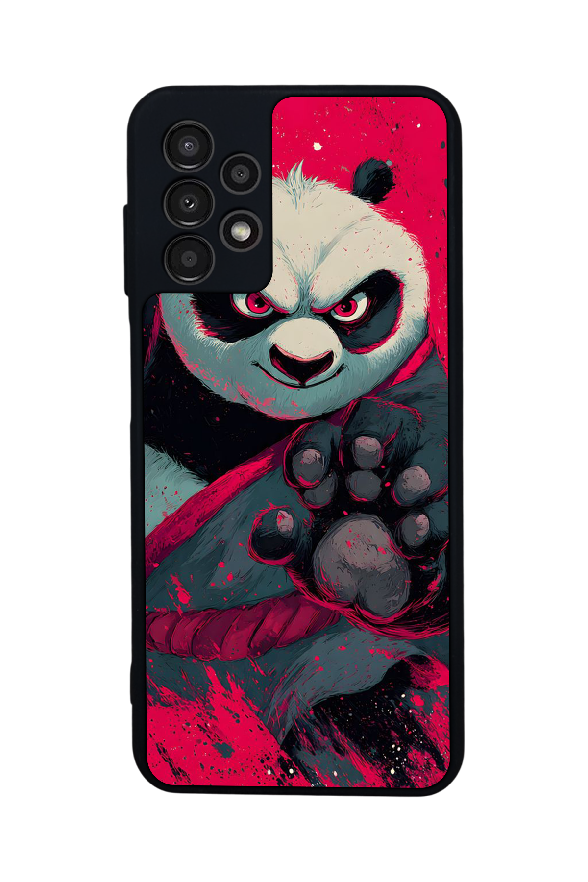 Samsung Galaxy A13 Uyumlu Kung Fu Panda Tasarımlı Glossy Premium Kılıf