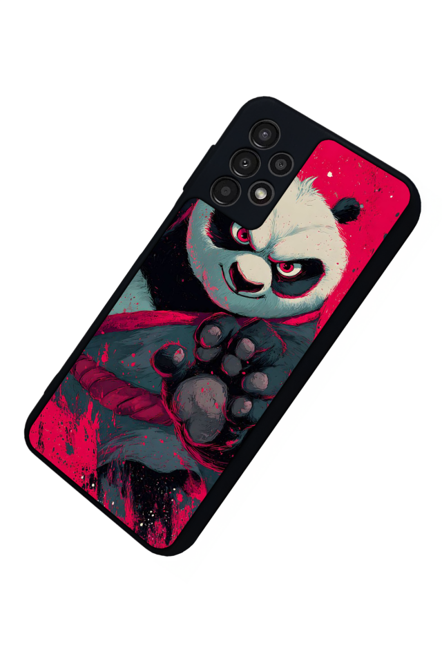 Samsung Galaxy A13 Uyumlu Kung Fu Panda Tasarımlı Glossy Premium Kılıf