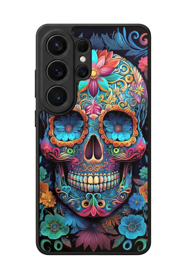 Samsung Galaxy S26 Ultra Uyumlu KuruKafa Tasarımlı Glossy Premium Kılıf