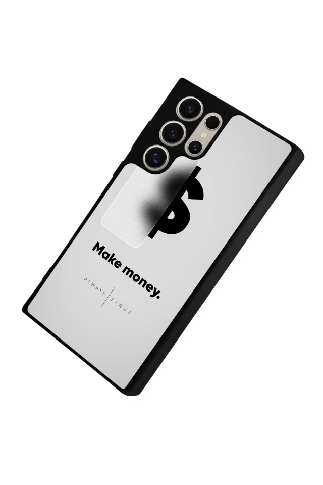 Samsung Galaxy S22 Ultra Uyumlu Money Para Tasarımlı Glossy Premium Kılıf