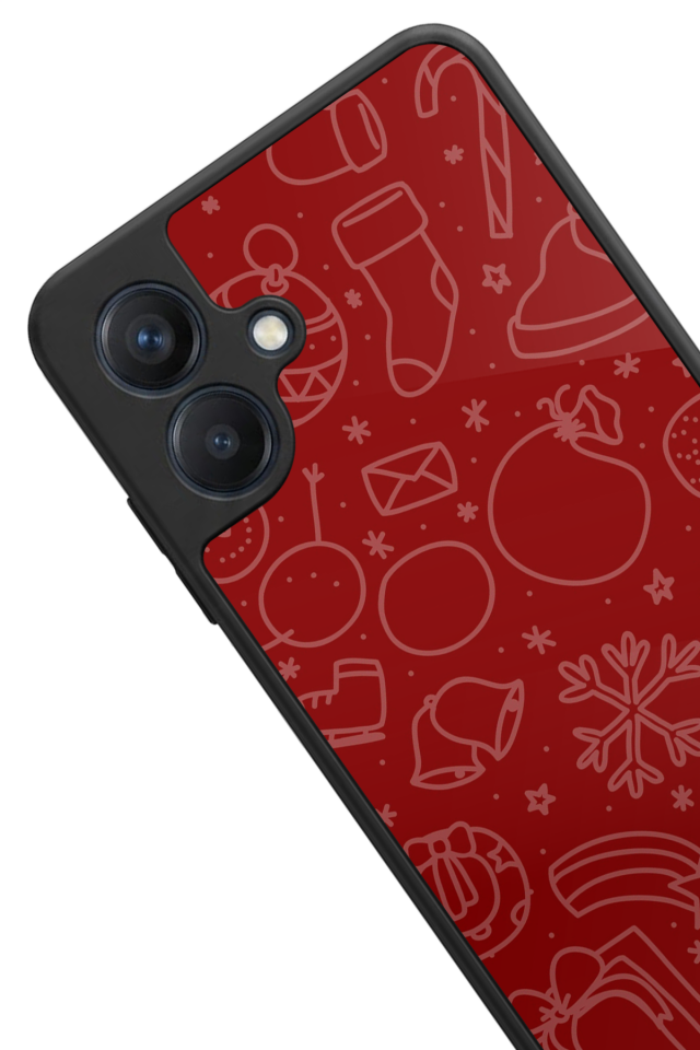 Samsung Galaxy A07 Uyumlu Yilbasi Christmas Tasarımlı Glossy Premium Kılıf