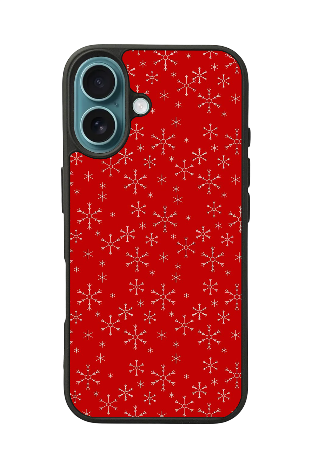 iPhone 16 Uyumlu Yilbasi Christmas Tasarımlı Glossy Premium Kılıf