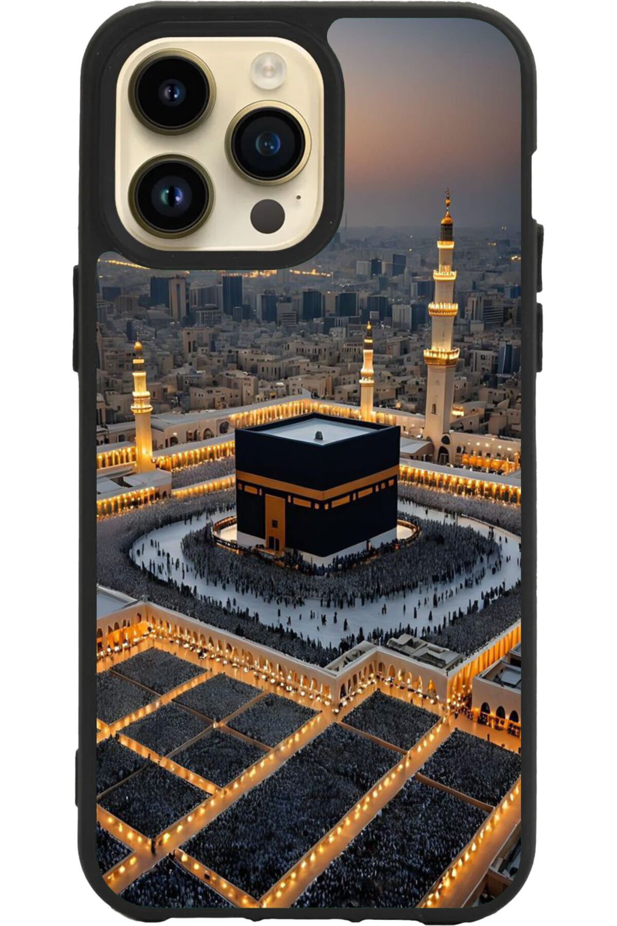 Apple iPhone 16 Pro Siyah Silikon Kılıf Çiziklere ve Darbelere Karşı Koruma