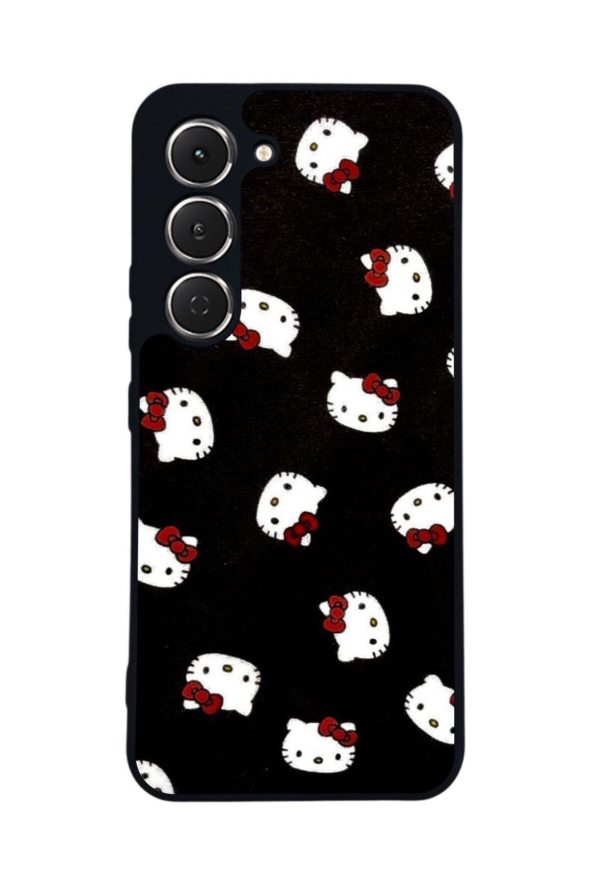 Tecno Spark 40 Pro Uyumlu HelloKitty Tasarımlı Glossy Premium Kılıf
