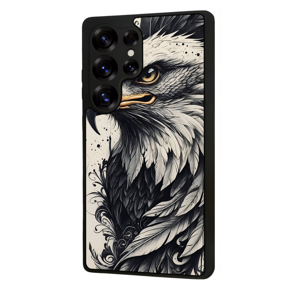 Samsung Galaxy S25 Ultra Uyumlu Besiktas Tasarımlı Glossy Premium Kılıf