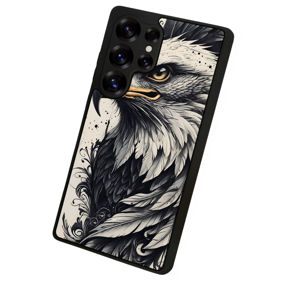 Samsung Galaxy S25 Ultra Uyumlu Besiktas Tasarımlı Glossy Premium Kılıf