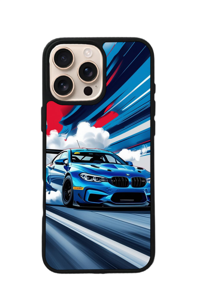 iPhone 15 Pro Max Uyumlu BMW Tasarımlı Glossy Premium Kılıf