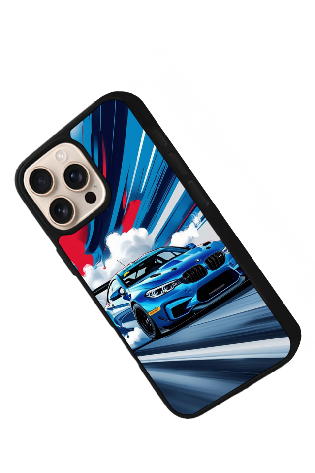 iPhone 15 Pro Max Uyumlu BMW Tasarımlı Glossy Premium Kılıf