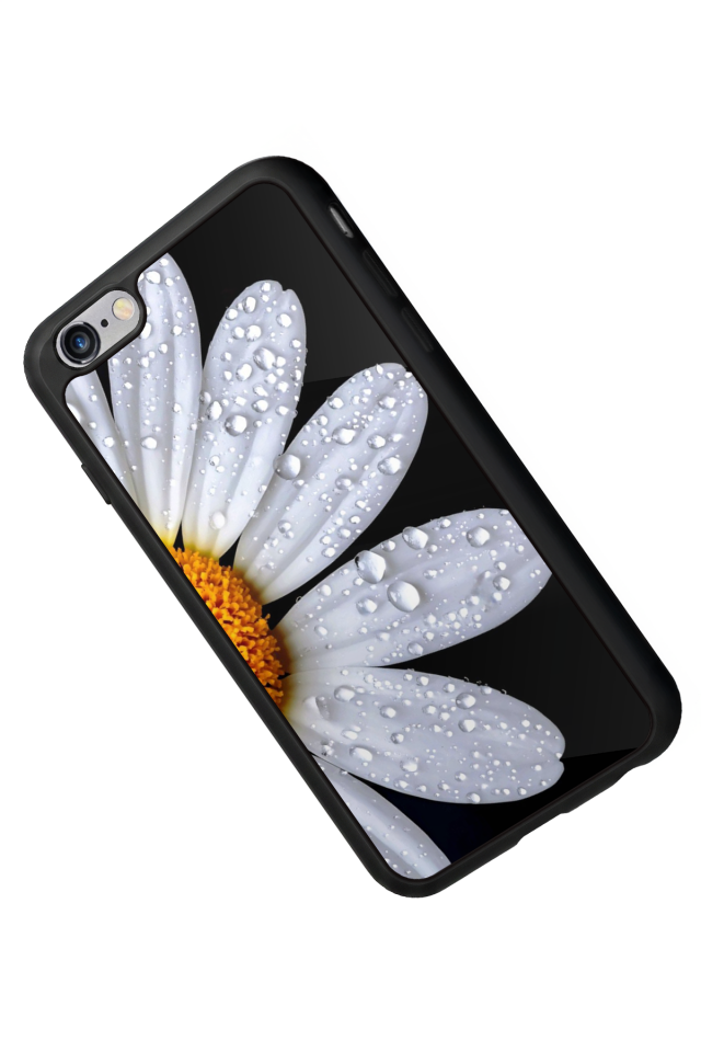 iPhone 6 Plus Uyumlu Cicek Tasarımlı Glossy Premium Kılıf