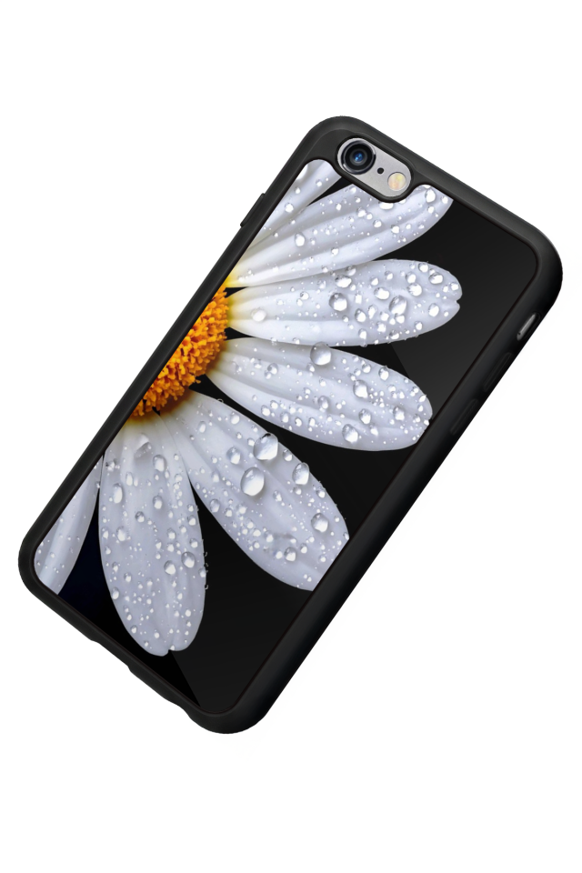 iPhone 6 Plus Uyumlu Cicek Tasarımlı Glossy Premium Kılıf