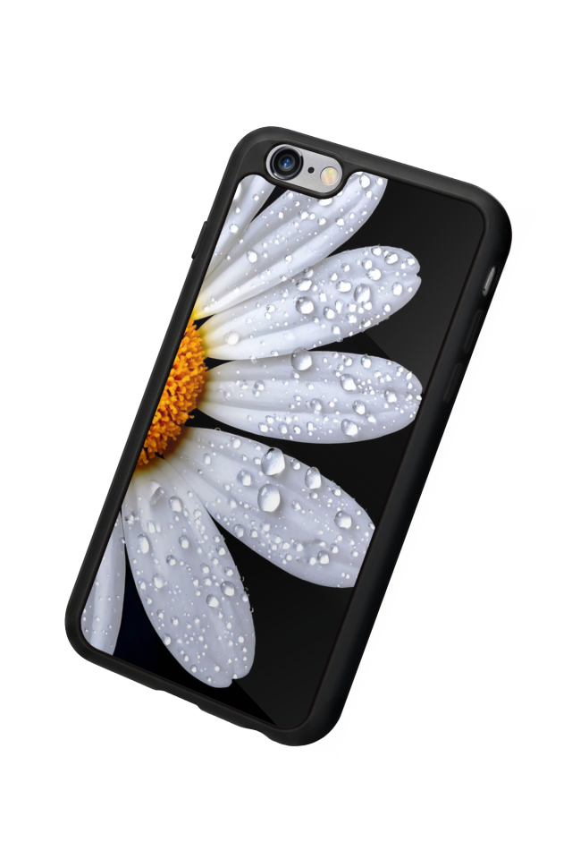 iPhone 6 Plus Uyumlu Cicek Tasarımlı Glossy Premium Kılıf