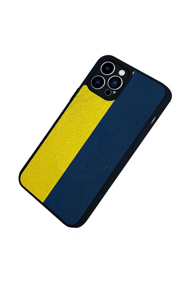 iPhone 12 Pro Max Uyumlu Fenerbahce Tasarımlı Glossy Premium Kılıf
