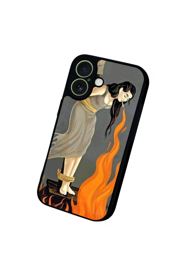 iPhone 17 Uyumlu Kalp Love Tasarımlı Glossy Premium Kılıf