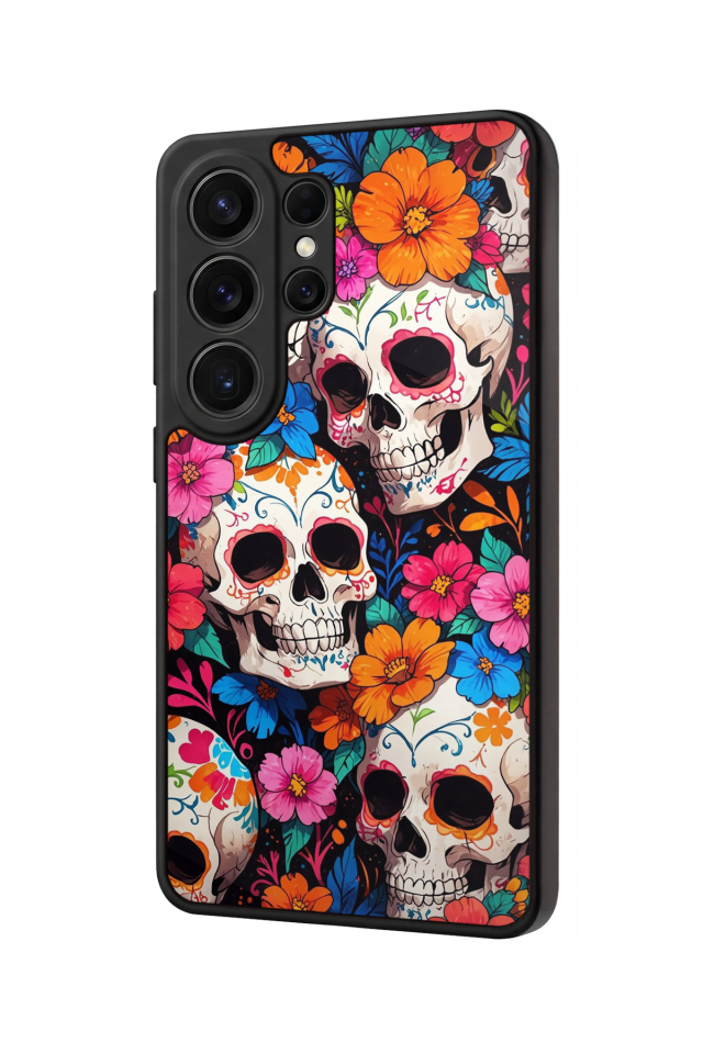 Samsung Galaxy S26 Ultra Uyumlu KuruKafa Tasarımlı Glossy Premium Kılıf