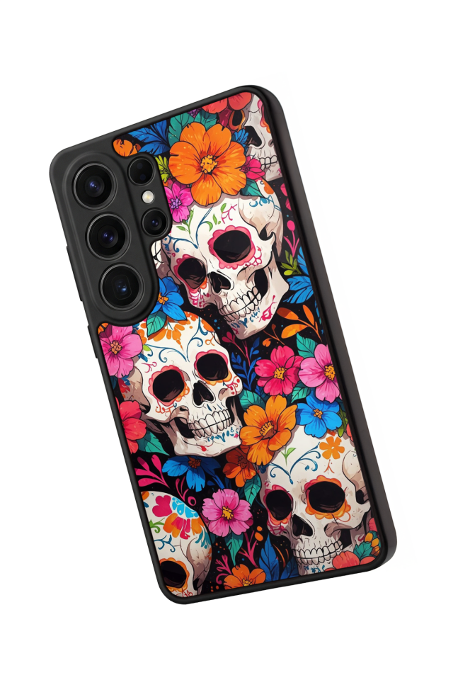 Samsung Galaxy S26 Ultra Uyumlu KuruKafa Tasarımlı Glossy Premium Kılıf