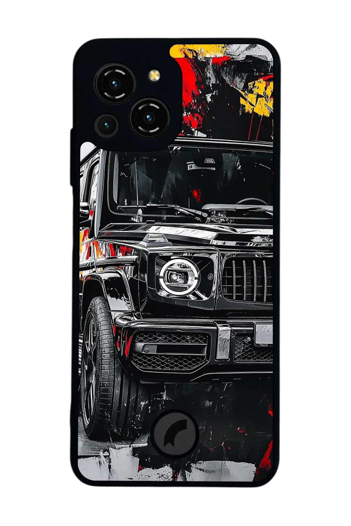 Reeder S23 Pro Max Uyumlu Mercedes Tasarımlı Glossy Premium Kılıf