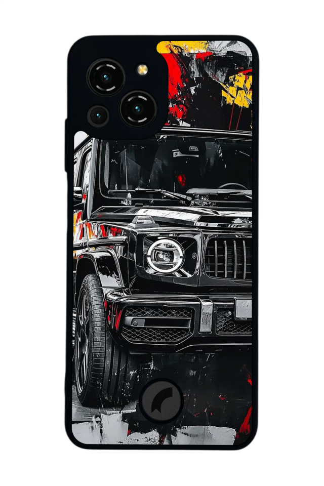 Reeder S23 Pro Max Uyumlu Mercedes Tasarımlı Glossy Premium Kılıf