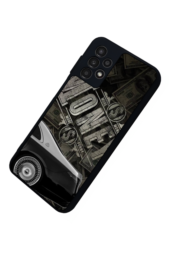 Samsung Galaxy A23 Uyumlu Money Para Tasarımlı Glossy Premium Kılıf
