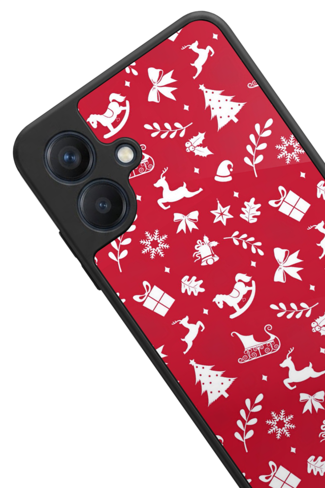 Samsung Galaxy A07 Uyumlu Yilbasi Christmas Tasarımlı Glossy Premium Kılıf