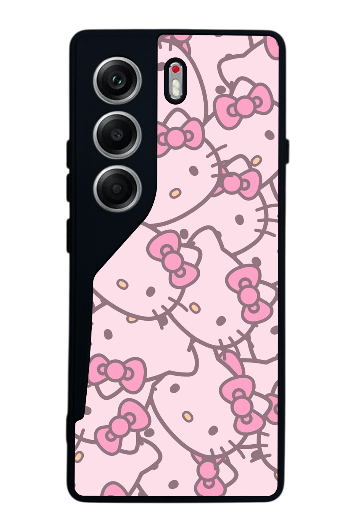 Tecno Camon 40 Uyumlu HelloKitty Tasarımlı Glossy Premium Kılıf