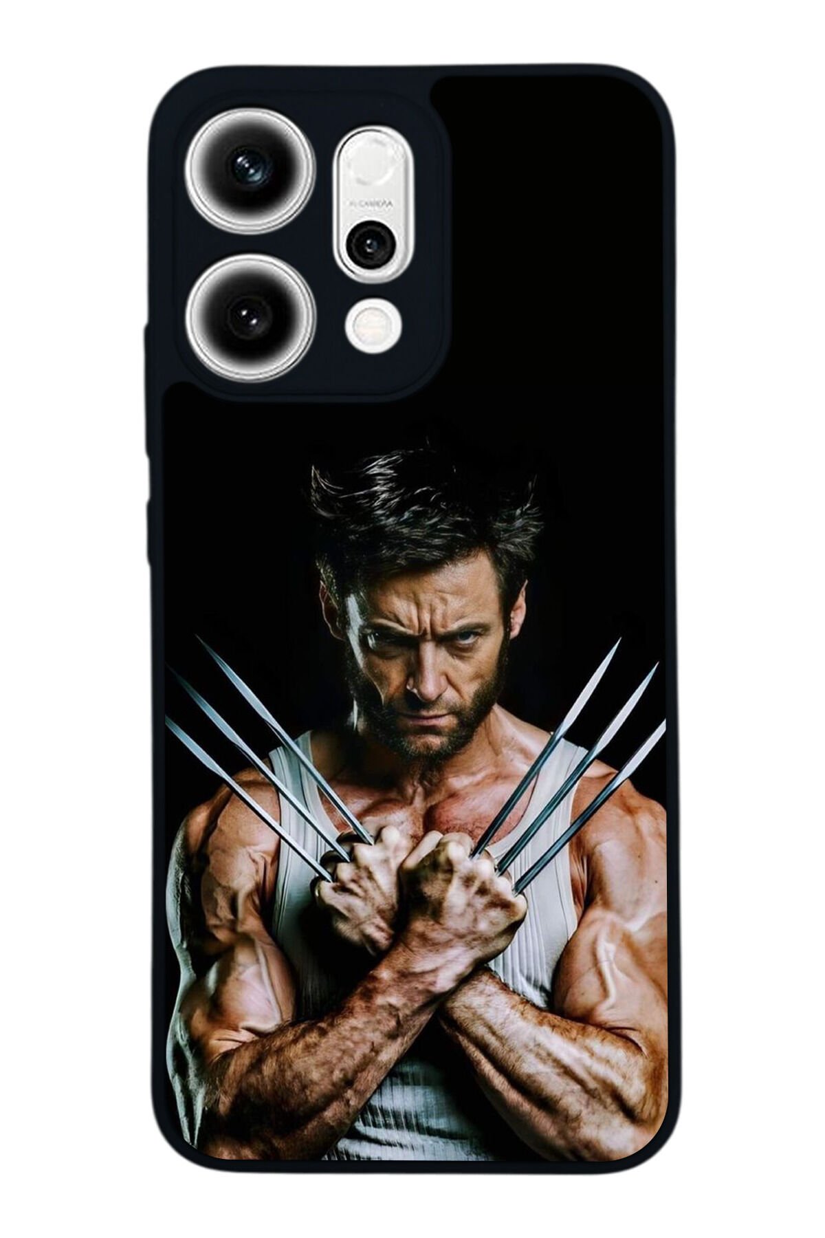 Oppo Reno 14 Uyumlu Wolverine Tasarımlı Glossy Premium Kılıf