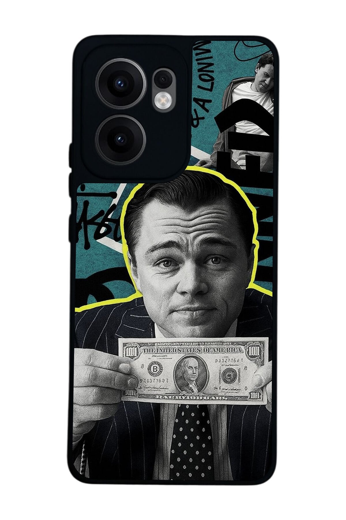 Oppo Reno 13F Uyumlu TheWolf Tasarımlı Glossy Premium Kılıf