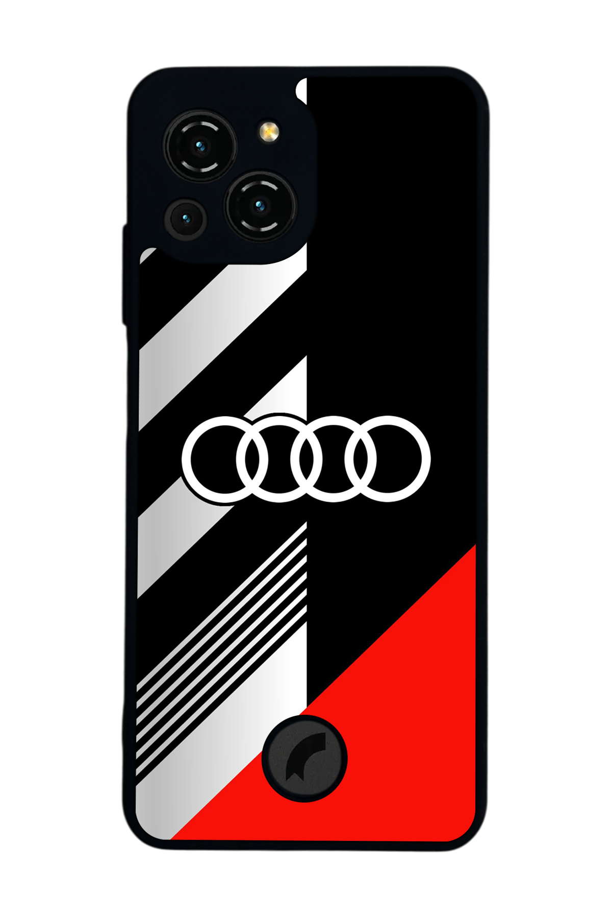 Reeder S23 Pro Max Uyumlu Audi Tasarımlı Glossy Premium Kılıf