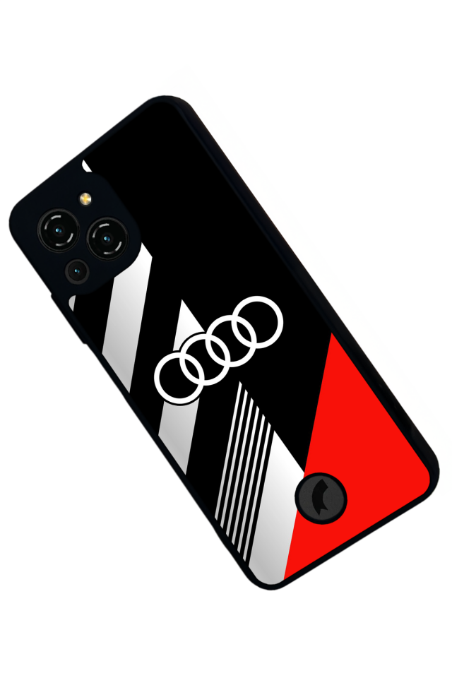 Reeder S23 Pro Max Uyumlu Audi Tasarımlı Glossy Premium Kılıf