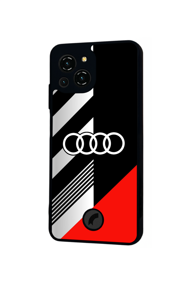 Reeder S23 Pro Max Uyumlu Audi Tasarımlı Glossy Premium Kılıf