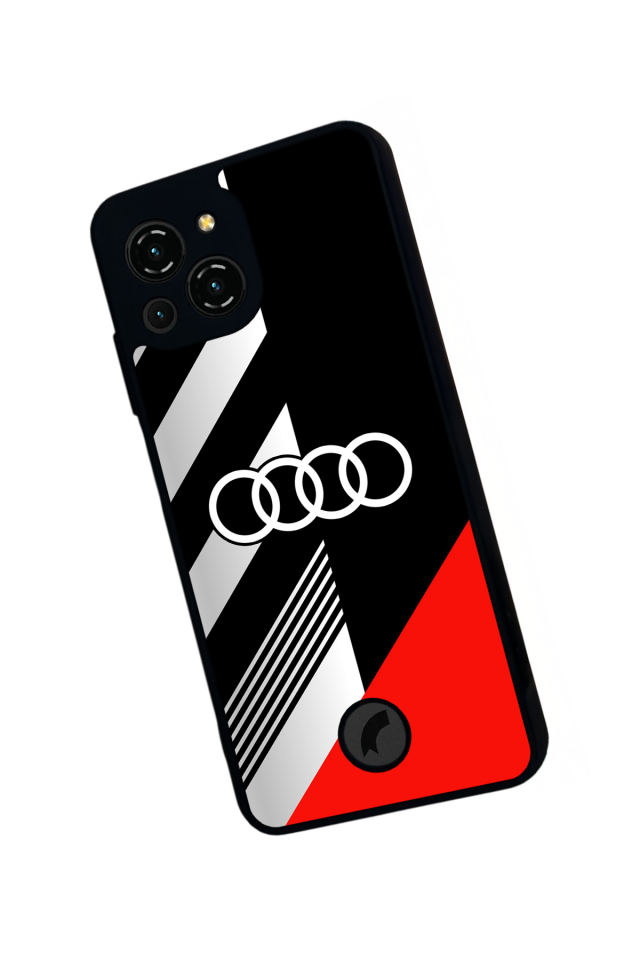 Reeder S23 Pro Max Uyumlu Audi Tasarımlı Glossy Premium Kılıf