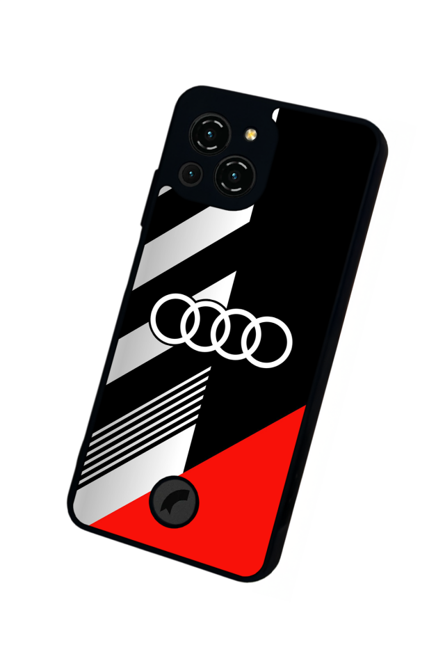 Reeder S23 Pro Max Uyumlu Audi Tasarımlı Glossy Premium Kılıf