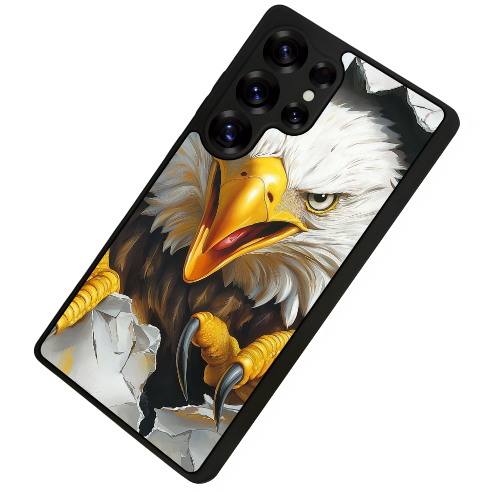 Samsung Galaxy S25 Ultra Uyumlu Besiktas Tasarımlı Glossy Premium Kılıf