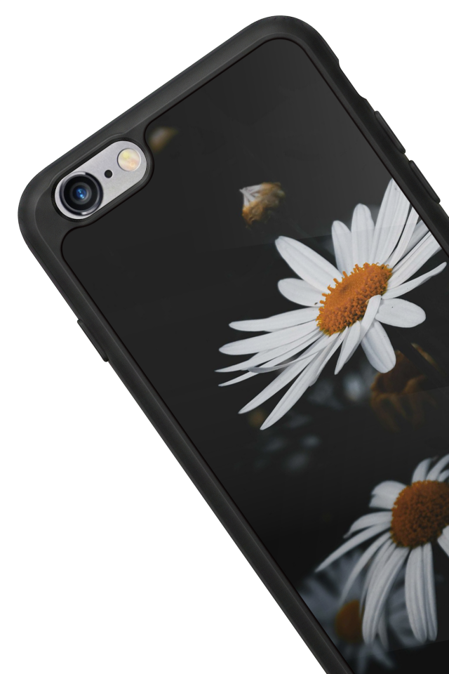 iPhone 6 Plus Uyumlu Cicek Tasarımlı Glossy Premium Kılıf