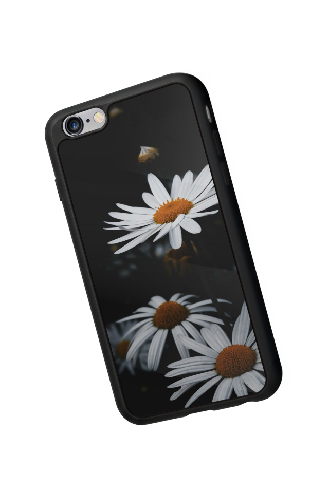 iPhone 6 Plus Uyumlu Cicek Tasarımlı Glossy Premium Kılıf