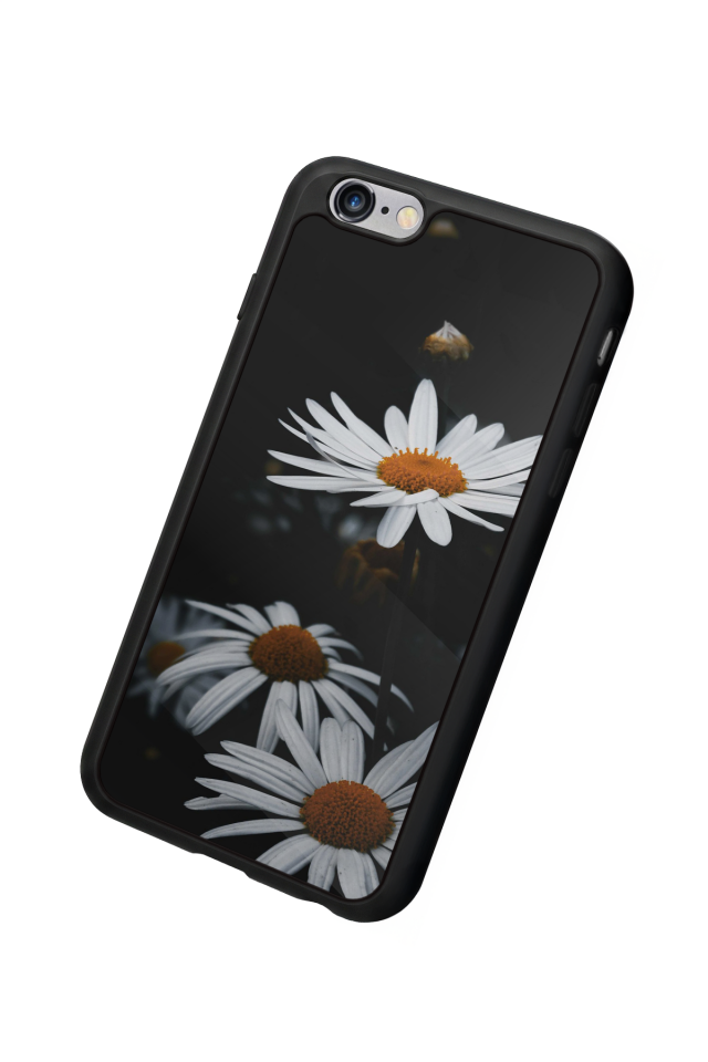 iPhone 6 Plus Uyumlu Cicek Tasarımlı Glossy Premium Kılıf