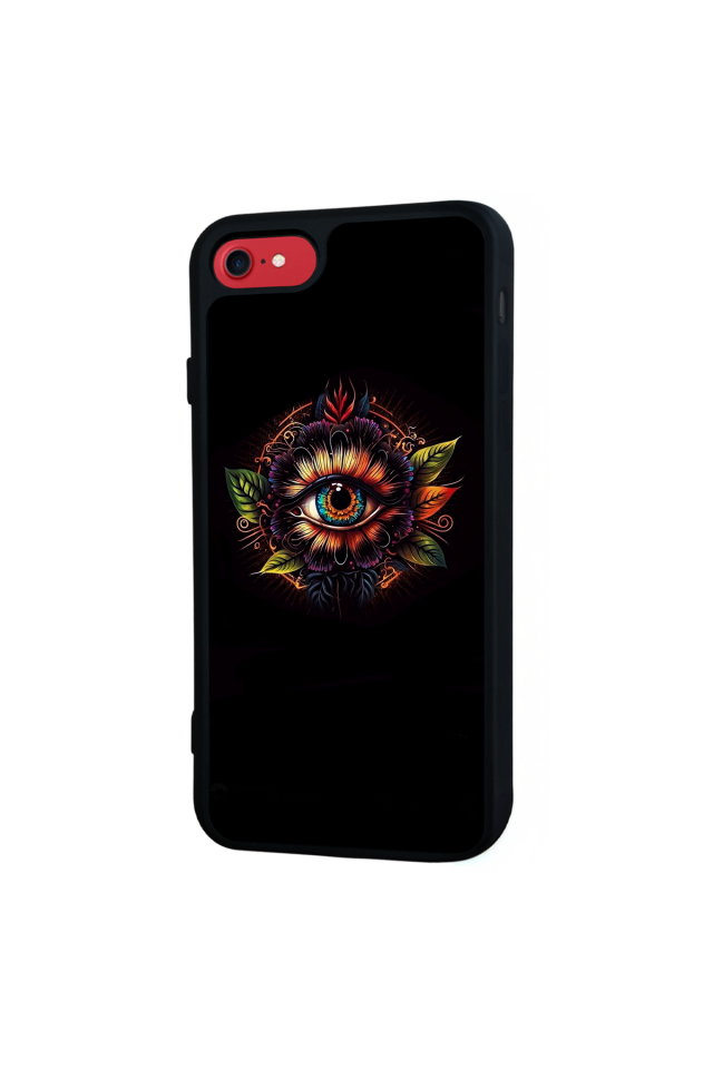 iPhone 8 Uyumlu Göz Tasarımlı Glossy Premium Kılıf