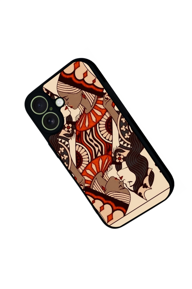iPhone 17 Uyumlu Kalp Love Tasarımlı Glossy Premium Kılıf