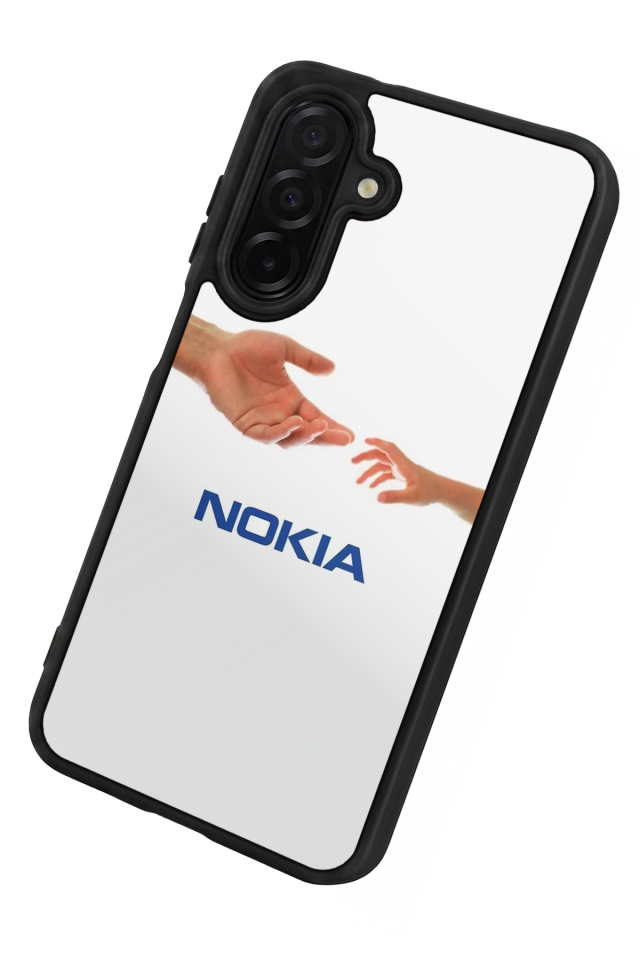 Samsung Galaxy A56 Uyumlu Nokia Tasarımlı Glossy Premium Kılıf